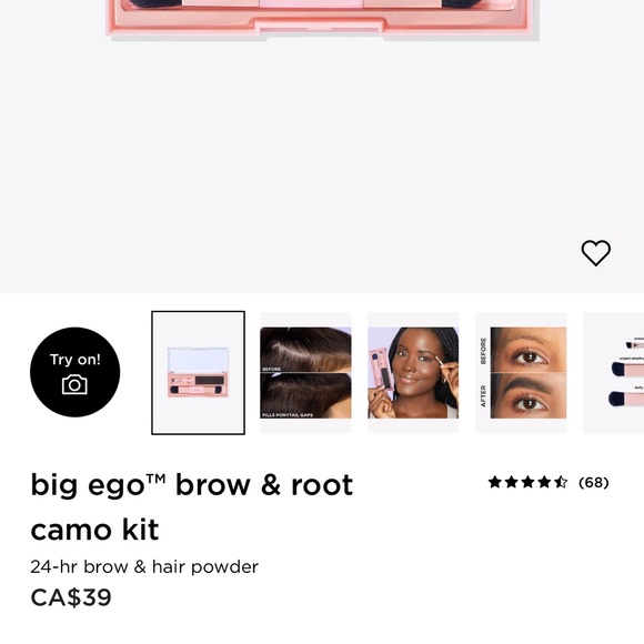 BNIB Tarte Big Ego brow and root kit - Picture 6 of 7